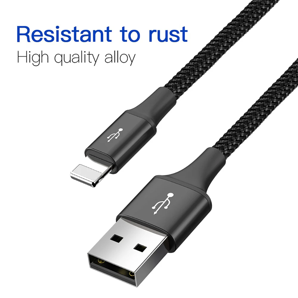 Baseus Rapid Series 4-in-1 Charging Cable 3.5A 1.2m - Black - Image 5