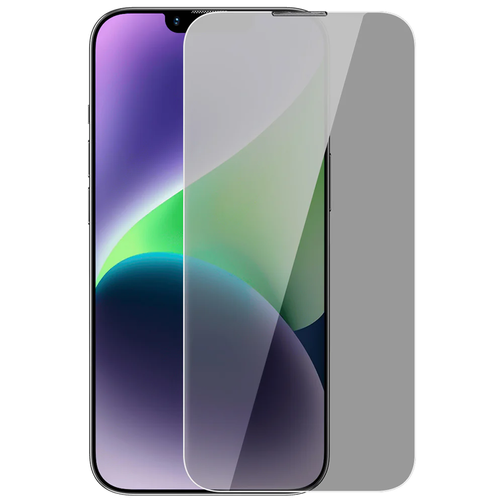 Baseus Sapphire Series Anti-Peeping Tempered Glass for iPhone 13 Pro Max/14 Plus