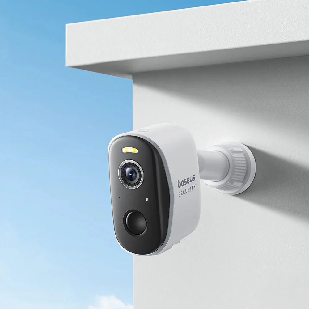 Baseus Security N1 Plus Outdoor Camera - Moon White, Overseas Edition - Image 2
