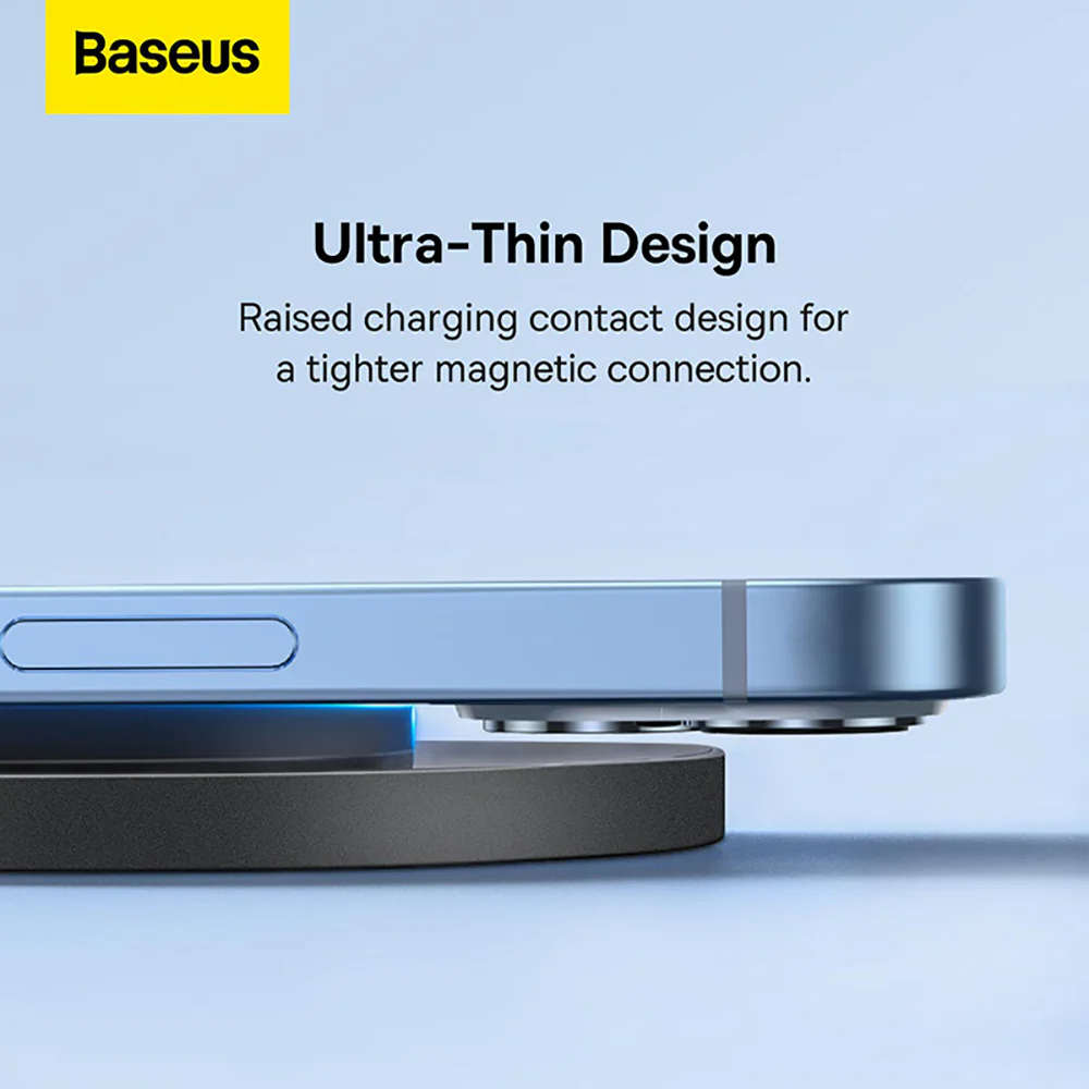Baseus Simple 2 Wireless Charger - Starry Black - Image 5