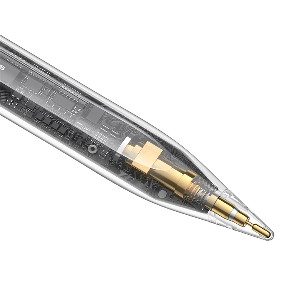 Baseus Smooth Series 2 Stylus Pen - Active and Passive, Moon White - Image 3