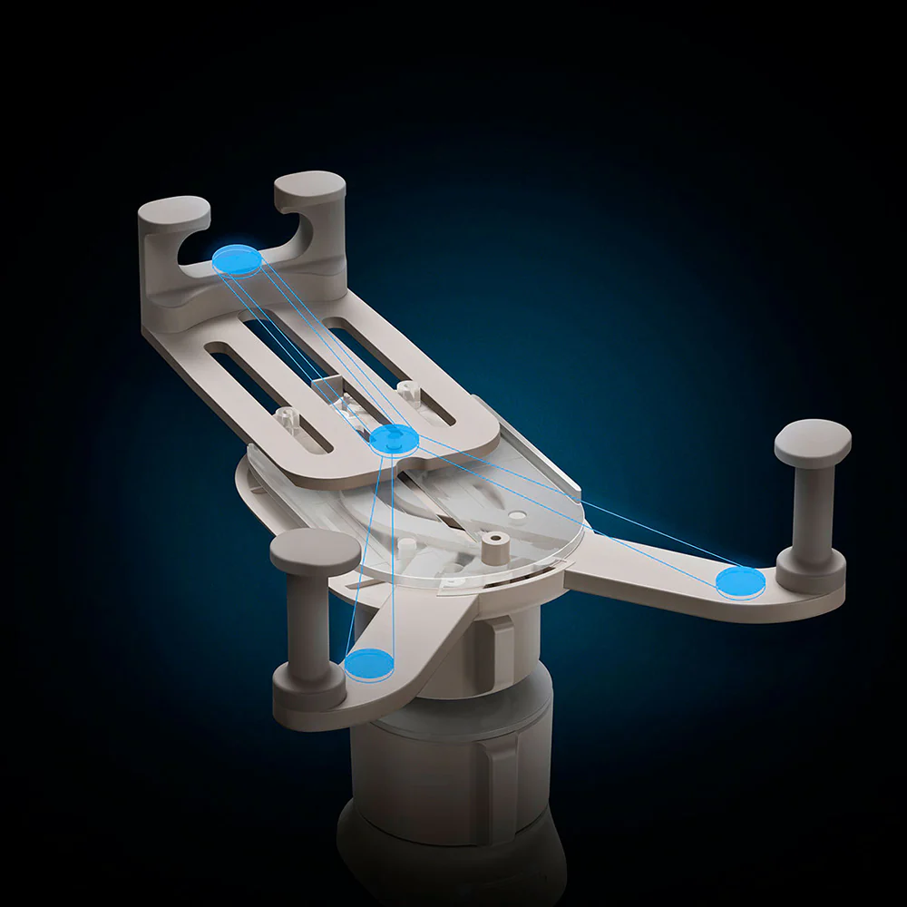 Baseus Stable Series Gravitational Car Mount Air Vent Version - Beige - Image 3