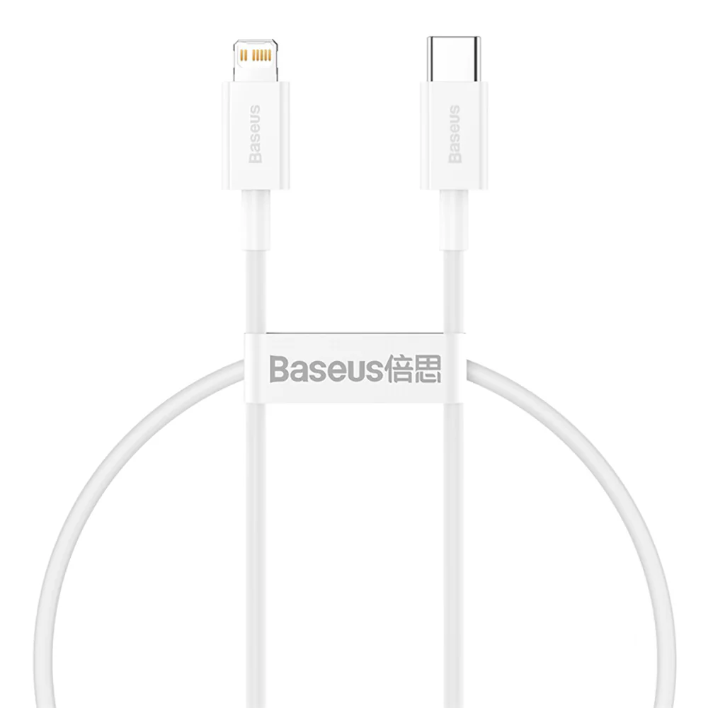 Baseus Superior Series Fast Charging Cable Type-C to iP PD 20W 0.25m White