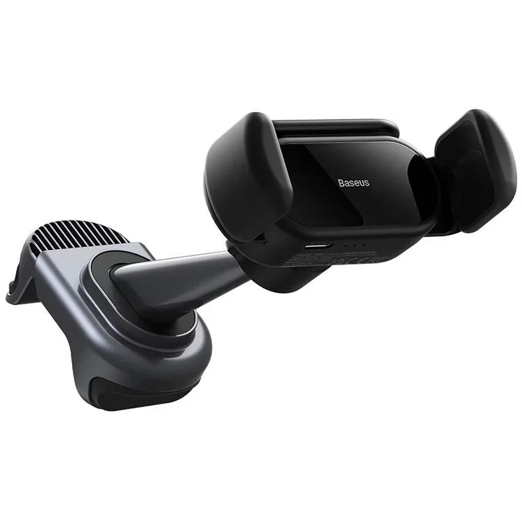 Baseus T Space Solar Car Mount Dashboard Version - Starry Black - Image 5