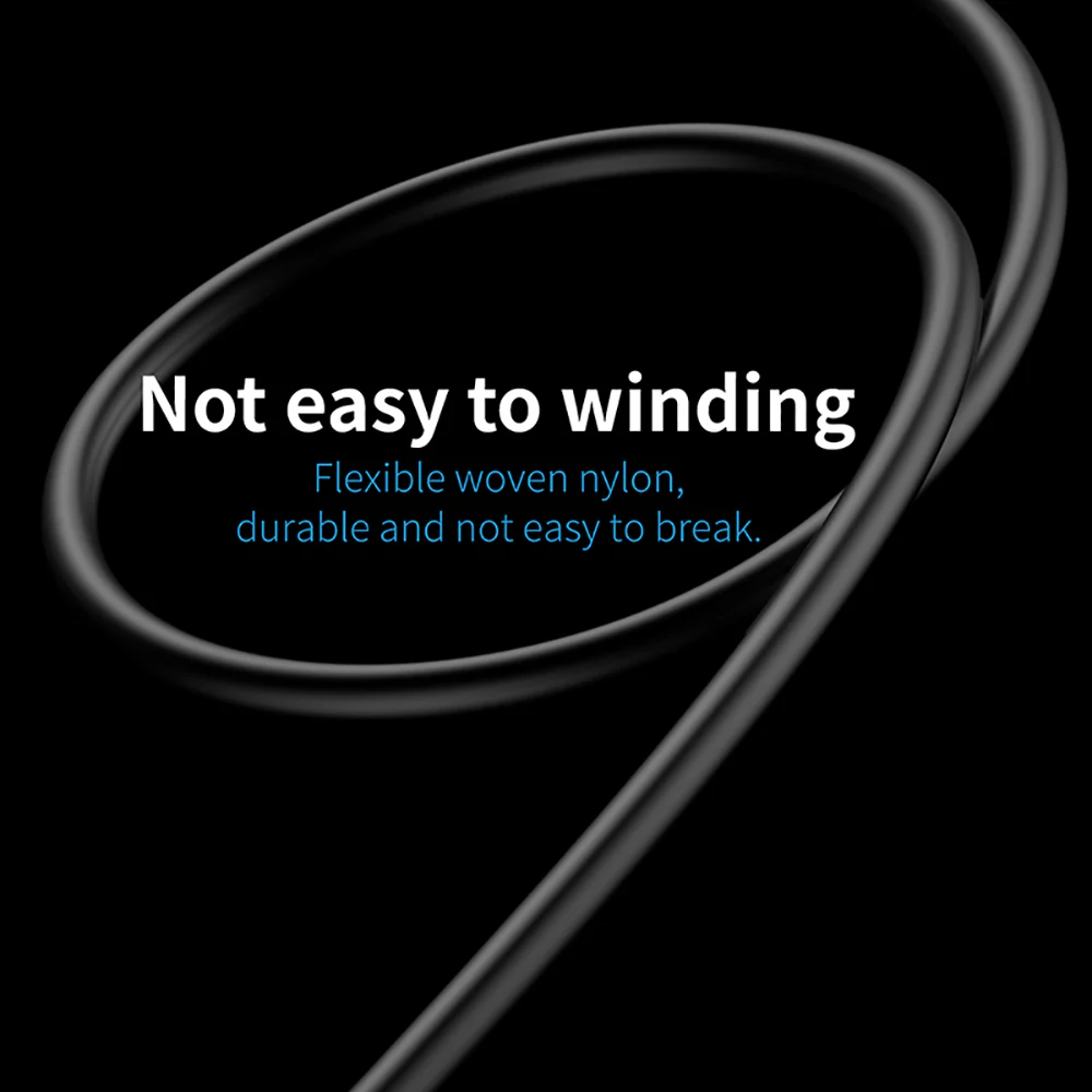 Baseus Type-C to 3.5mm Audio Cable M01 1.2m Black - Image 5