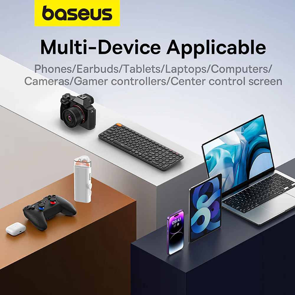 Baseus UltraClean Series Multifunctional Cleaning Kit - Moon White - Image 3