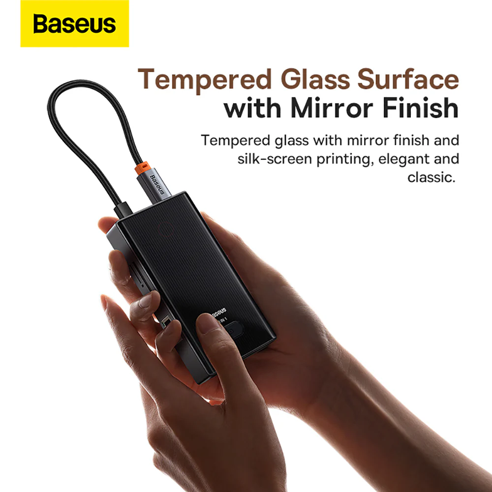 Baseus Yao Shadow Series 8-in-1 HUB Docking Station - Space Gray - Image 4