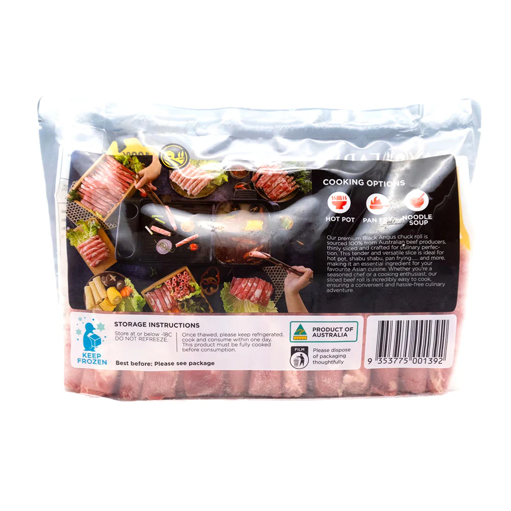 Bay Farm Frozen Black Angus Beef Roll - 450g - Image 2
