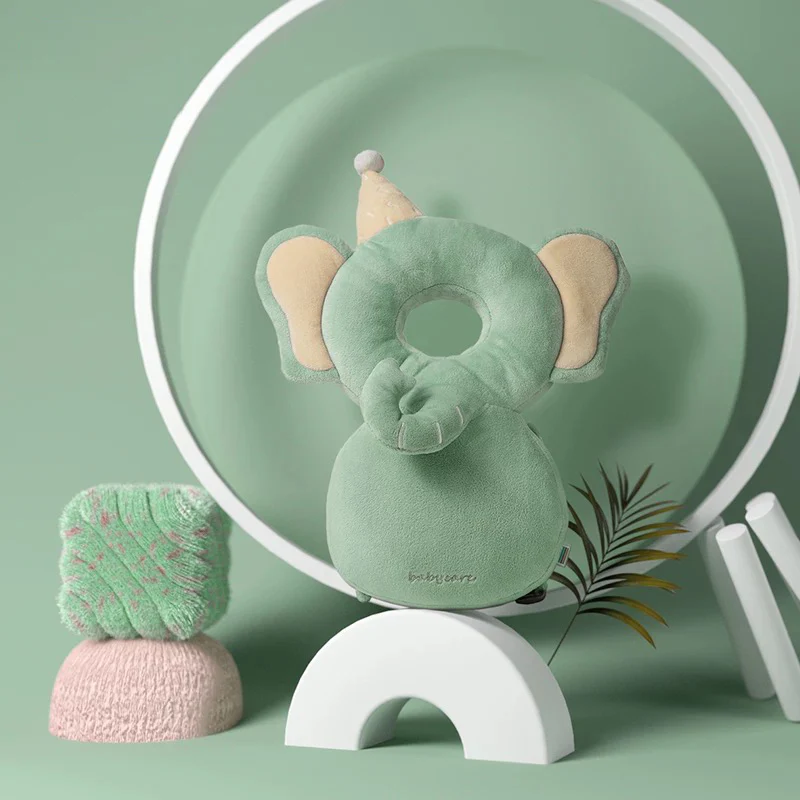 BC Babycare Baby Anti-Fall Pillow - Marina Elephant