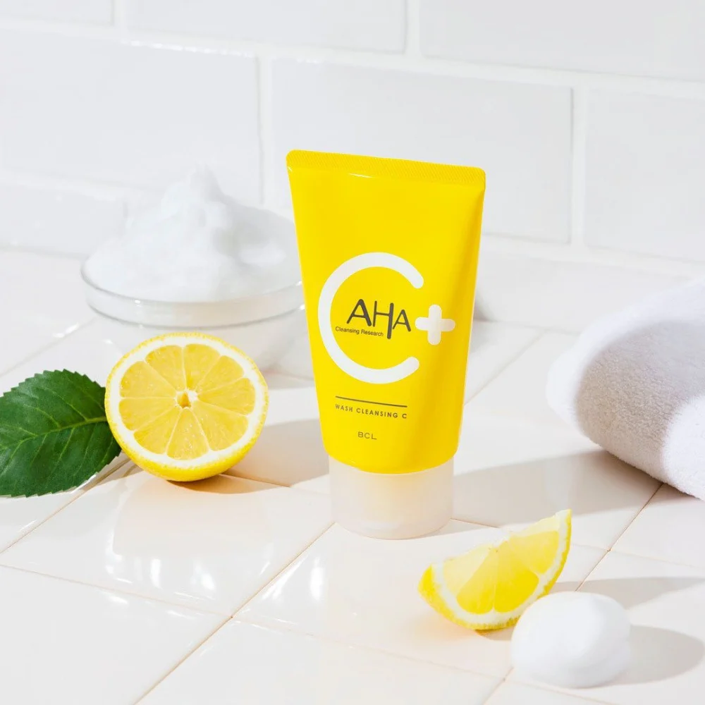 BCL AHA+ Vitamin C 3-in-1 Facial Cleanser 120g - Image 2