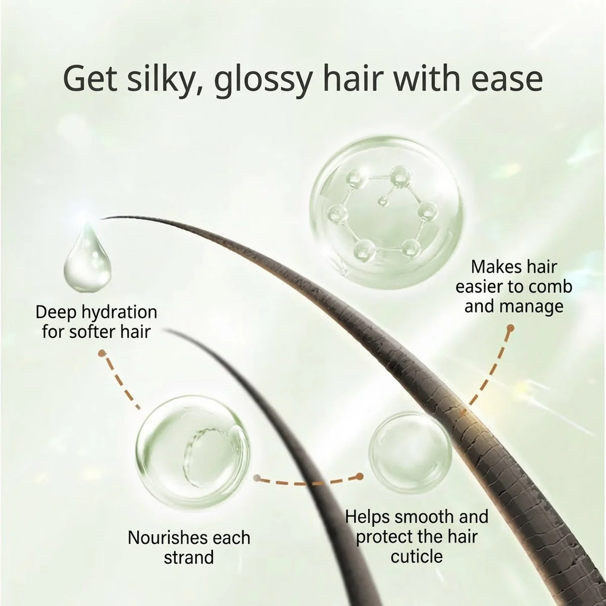 Bee & Flower Aloe Vera Nourishing Conditioner 1L – For All Hair Types - Image 3