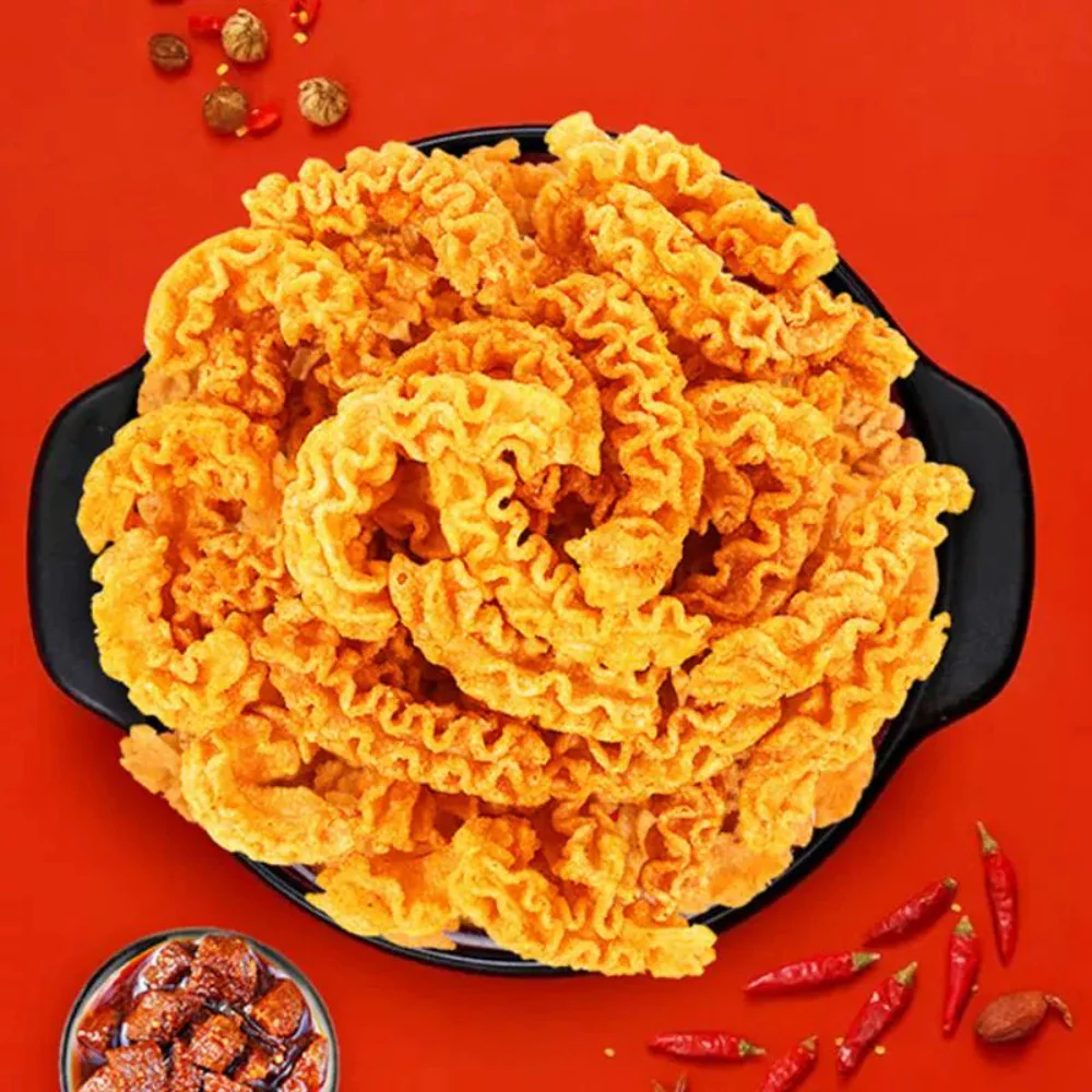 Bei Er Xiang Grilled Squid Crisps – Saucy Meat Flavor 200g - Squid Chips - Image 2