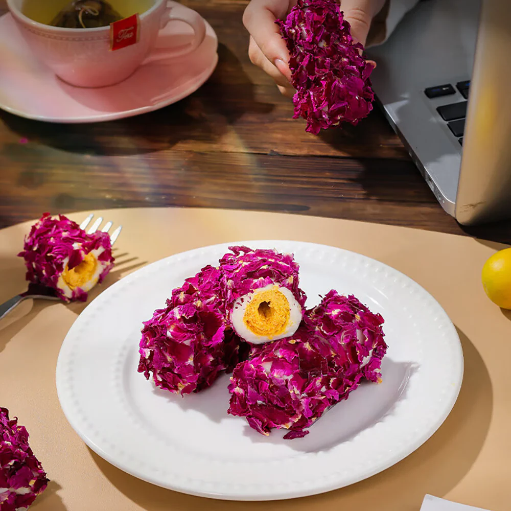 Ben Gong E Le Rose Flavored Milk Crisp - 130g - Image 3