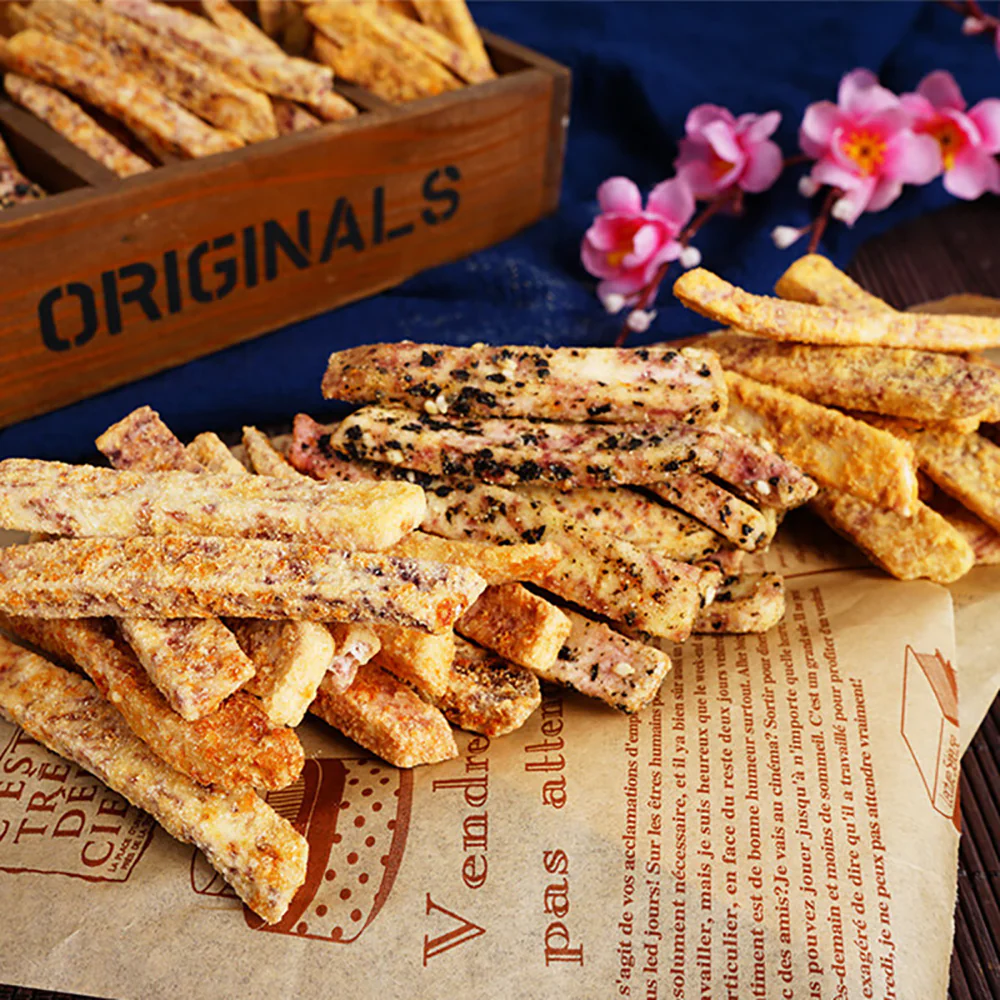 Ben Gong E Le Taro Sticks with Scallion Flavor - 120g - Image 5