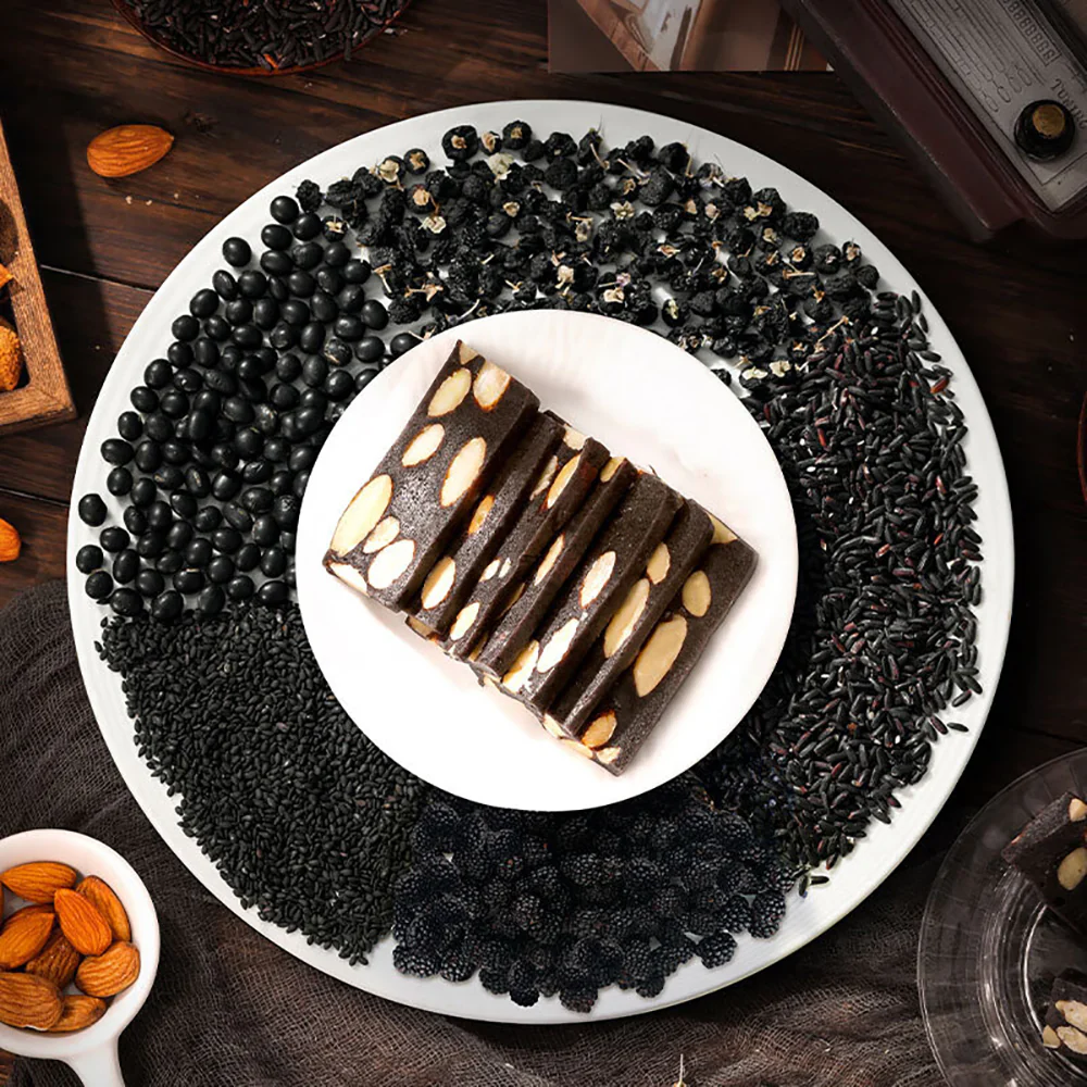 Ben Gong E Le Black Sesame and Almond Nougat - 150g - Image 4
