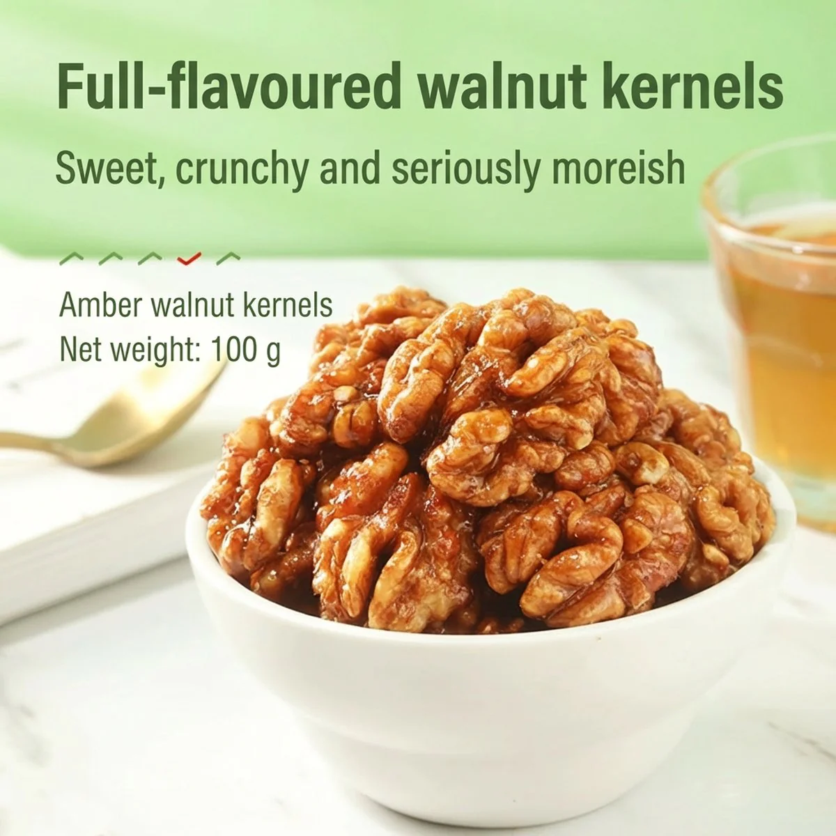 Bestore Amber Walnuts - 100g - Image 3