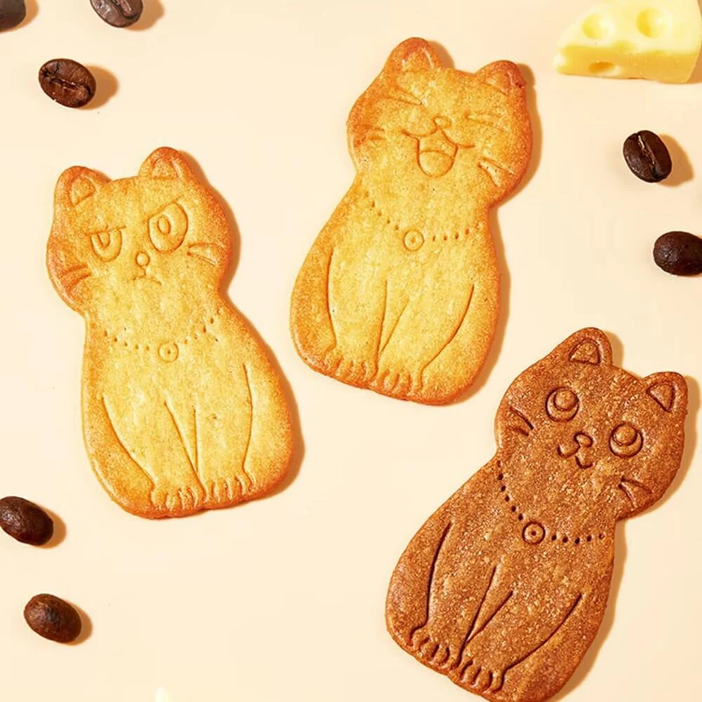 Bestore Kitty Butter Cheese Biscuits Coffee Flavour 80g - Image 5