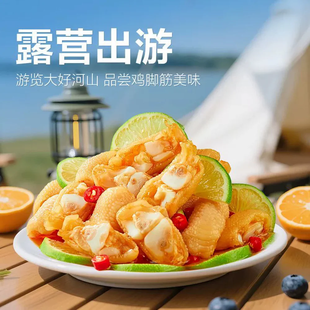 Bestore Lemon Chilli Chicken Tendons 100g – Spicy & Sour, Ready to Eat - Image 2