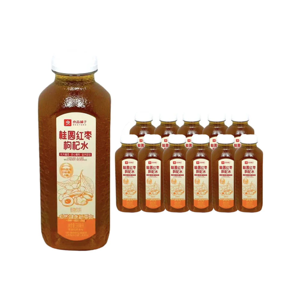 Bestore Longan, Red Date & Goji Drink 550ml x 12 – Chinese Herbal Infusion