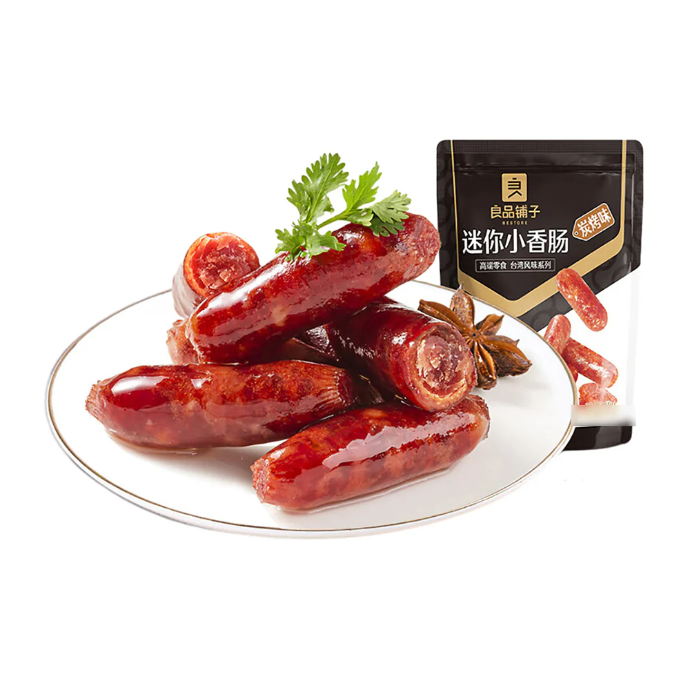 Bestore Mini Grilled Sausages Charcoal Flavor - 235g