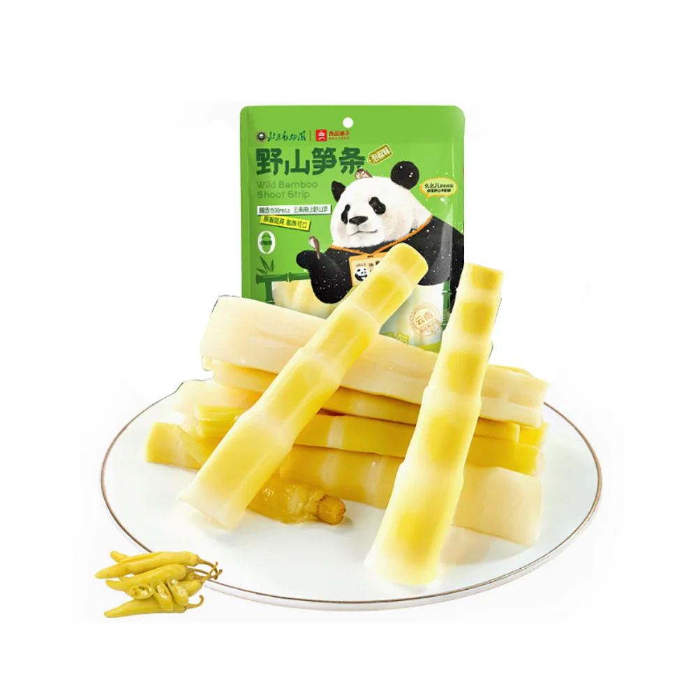 Bestore Pickled Wild Bamboo Shoots - Spicy Flavor, 90g