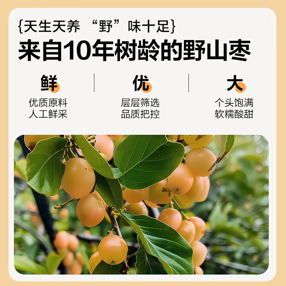Bestore Preserved Jujube with Tangerine Peel Flavor - 200g - Image 2