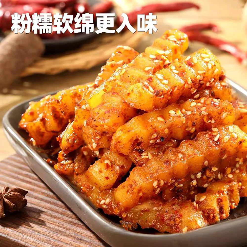 Bestore Sichuan Style Spicy Potato Sticks - BBQ Flavor, 120g - Image 2