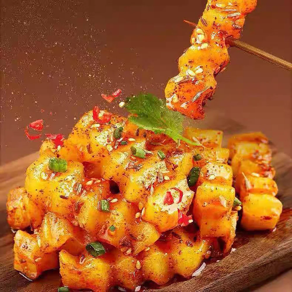 Bestore Sichuan Style Spicy Potato Sticks - BBQ Flavor, 120g - Image 3