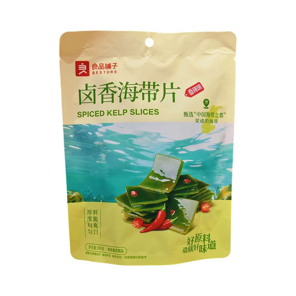 Bestore Spiced Kelp Slices – Spicy Flavour 100g