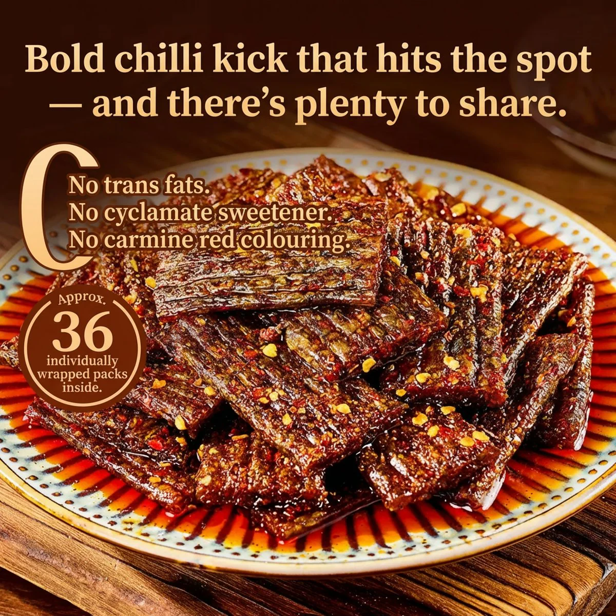 Bestore Spicy Stinky Dried Tofu 198g - Individually Wrapped - Image 3