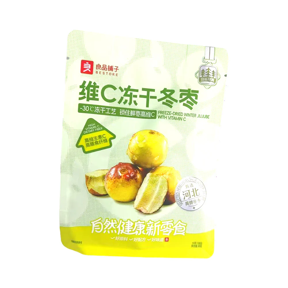 Bestore Vitamin C Freeze-Dried Winter Jujube 30g – Crunchy Chinese Date Snack