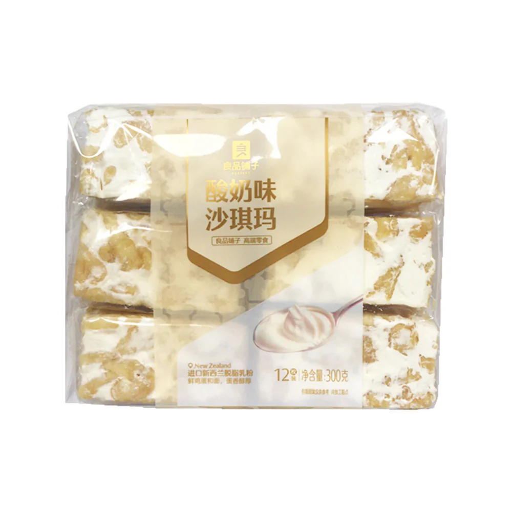 Bestore Yoghurt Flavour Sachima 300g – Chinese Soft Egg Pastry