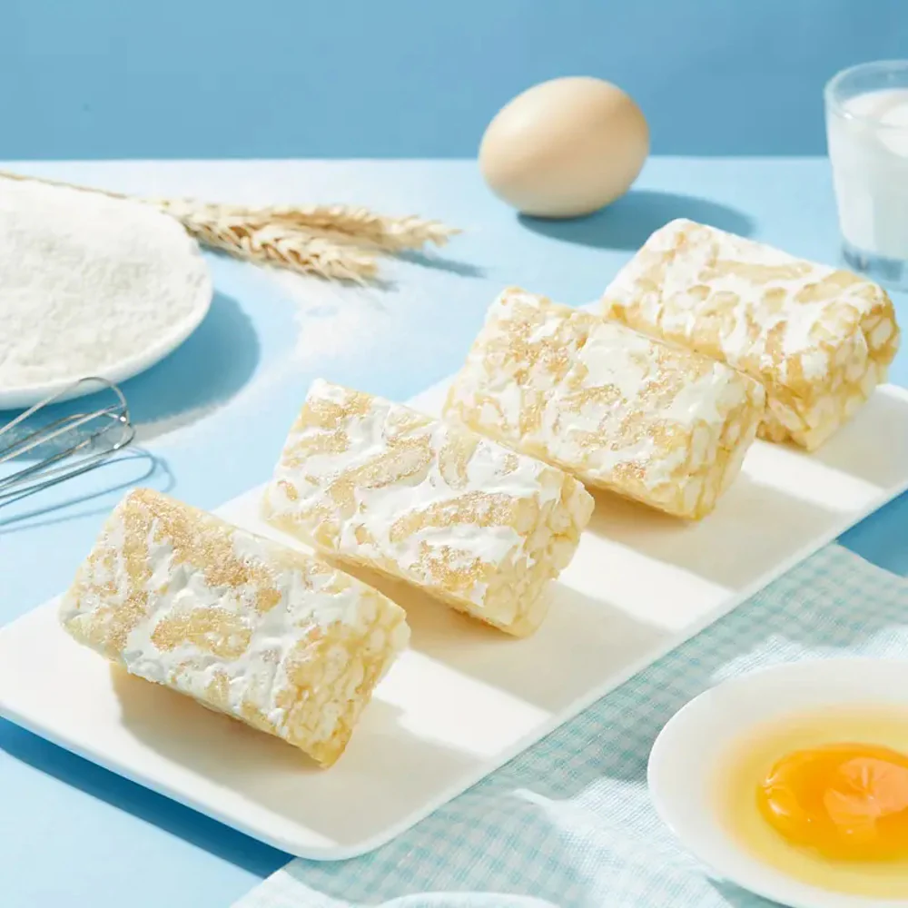 Bestore Yoghurt Flavour Sachima 300g – Chinese Soft Egg Pastry - Image 2