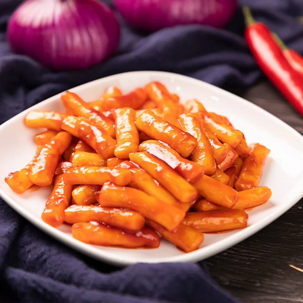 Bibigo Classic Korean Stir-Fried Rice Cakes 390g - Image 4