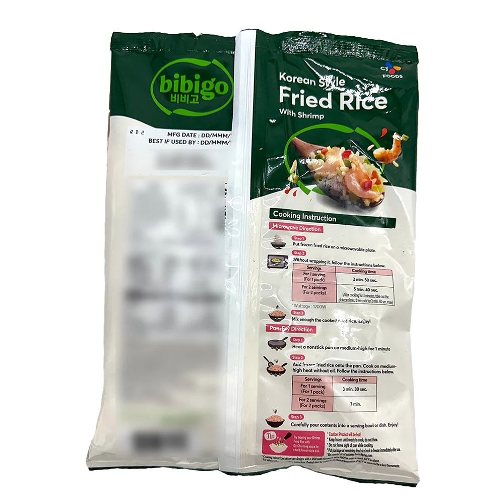 Bibigo Korean Style Shrimp Fried Rice - 450g - Image 2
