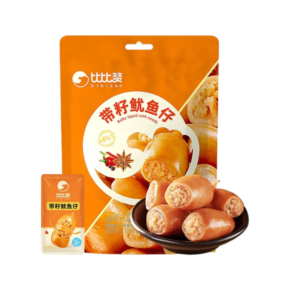 Bibizan BBQ Baby Squid with Roe 90g