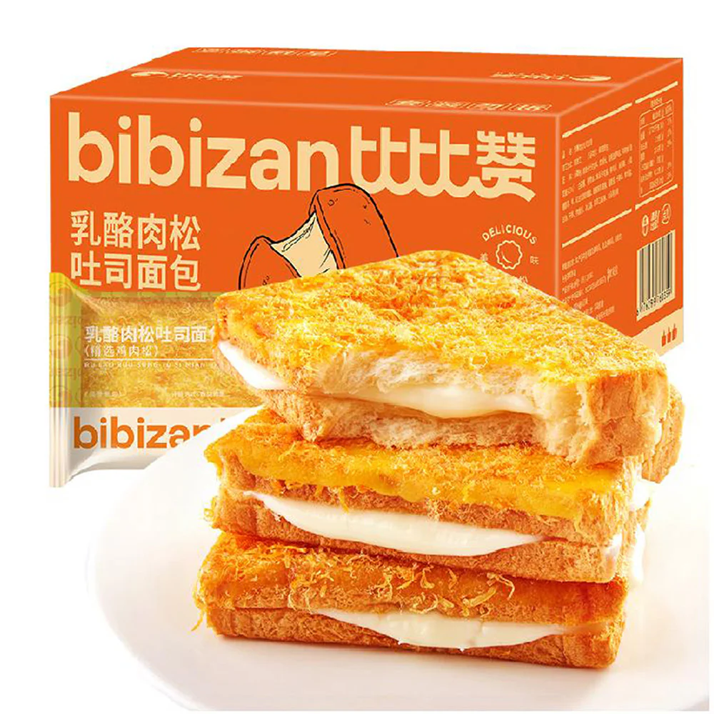 Bibizan Cheese and Pork Floss Toast - 800g