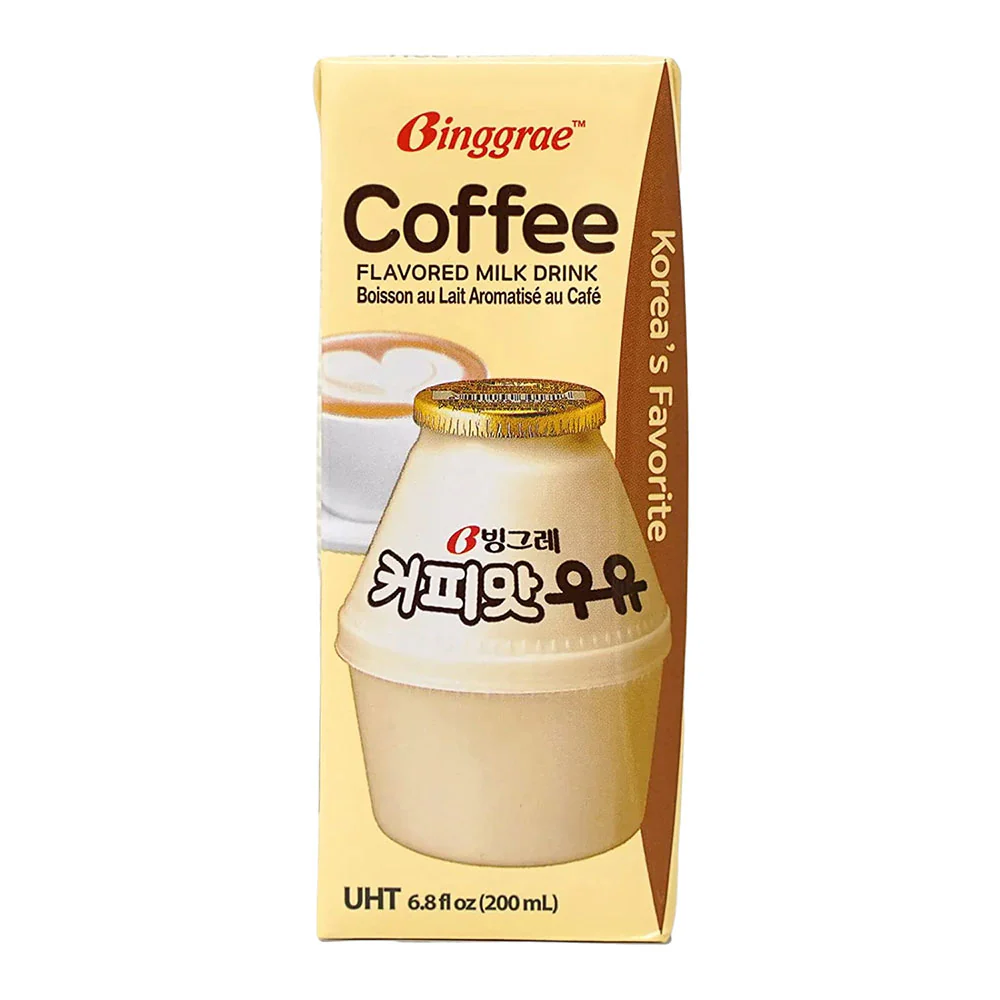 Binggrae Coffee Flavored Milk Drink - 200ml x 6 Cartons - Image 4