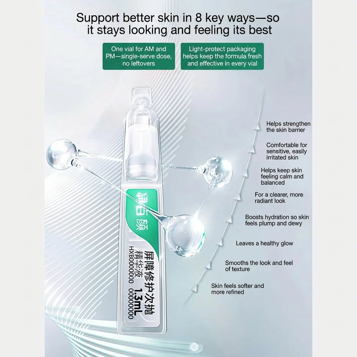 BIOHYALUX Barrier Conditioning Single Use Essence 1.5ml x 30 Ampoules - Image 5
