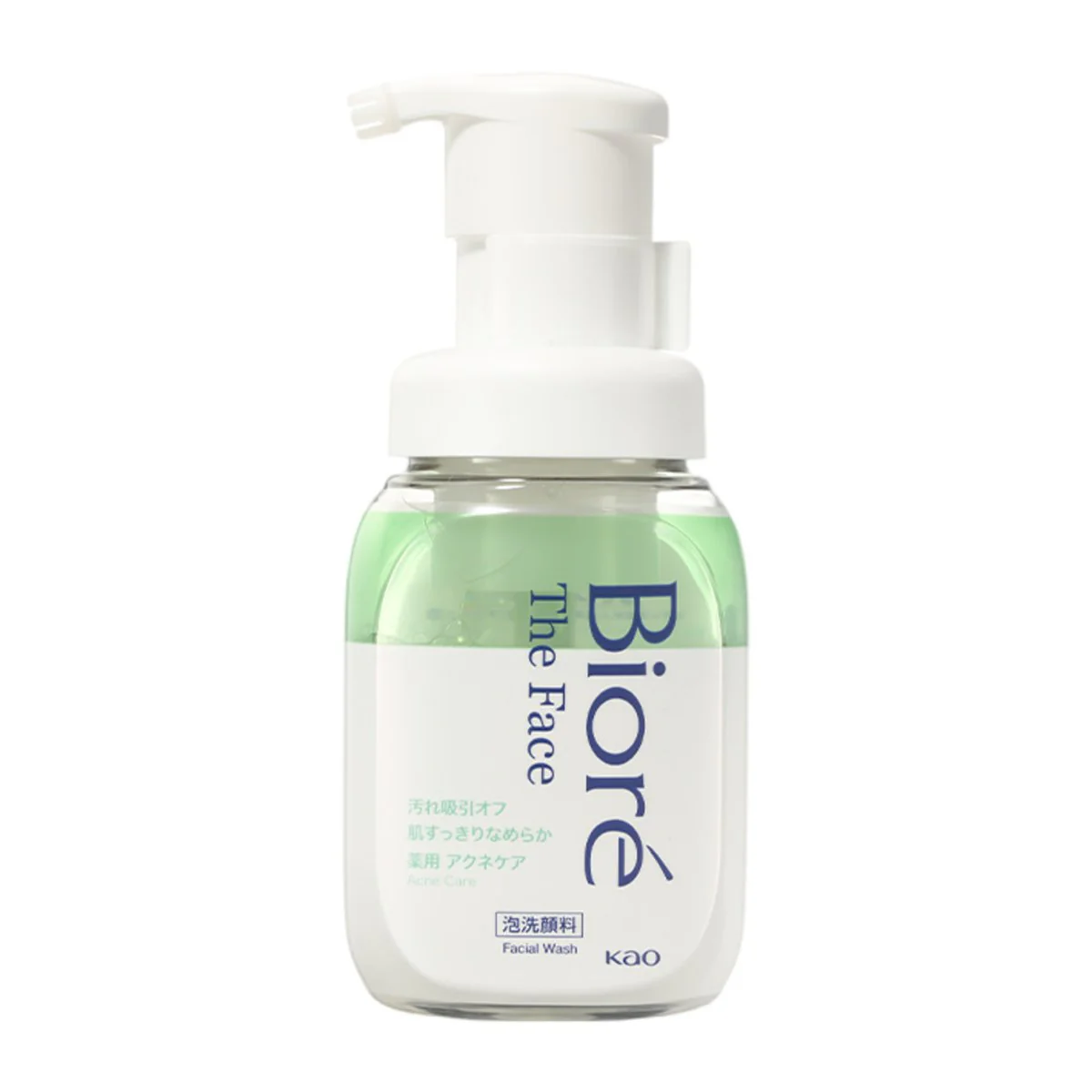 Biore The Face Acne Care Creamy Foam Cleanser 200ml - For Blemish-Prone Skin