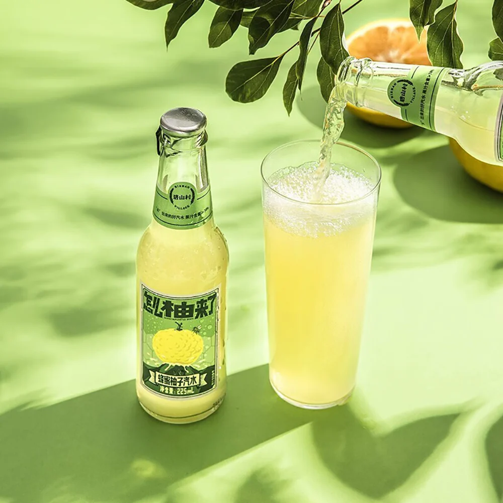 Bishan Village Honey Pomelo Soda - 225ml x 24 Bottles - Image 2