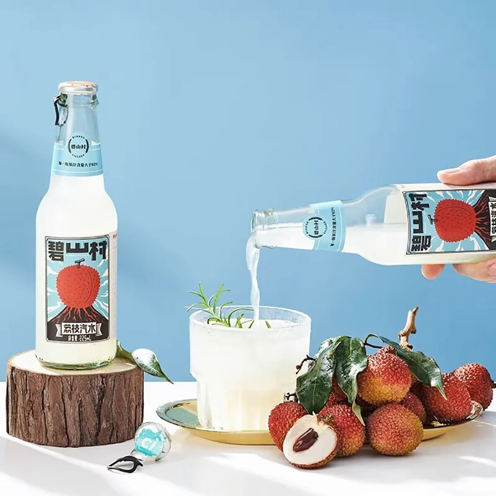 Bishan Village Lychee Flavored Soda - 225ml - Image 4