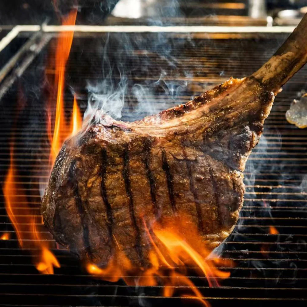 Black Angus Tomahawk Steak MB2+ Frozen 1.4kg - Image 3