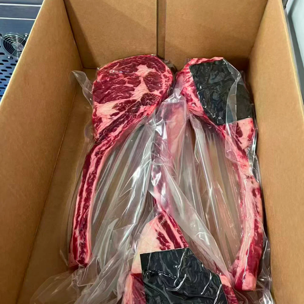 Black Angus Tomahawk Steak MB2+ Frozen 1.4kg - Image 4