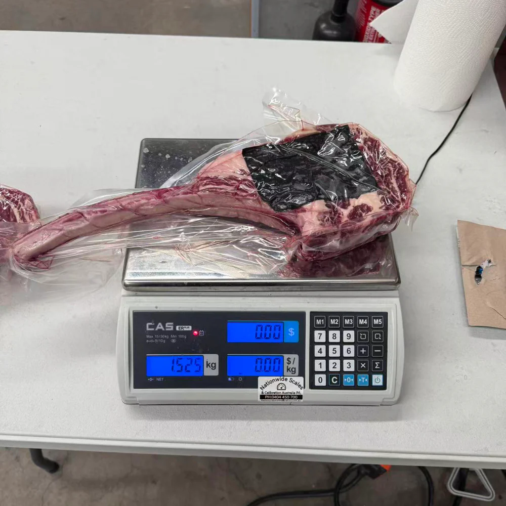 Black Angus Tomahawk Steak MB2+ Frozen 1.4kg - Image 5