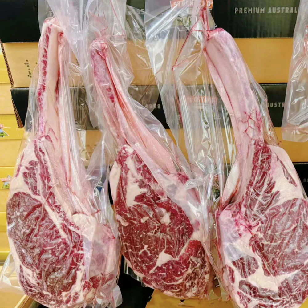 Black Angus Tomahawk Steak MB2+ Frozen 1.4kg - Image 6