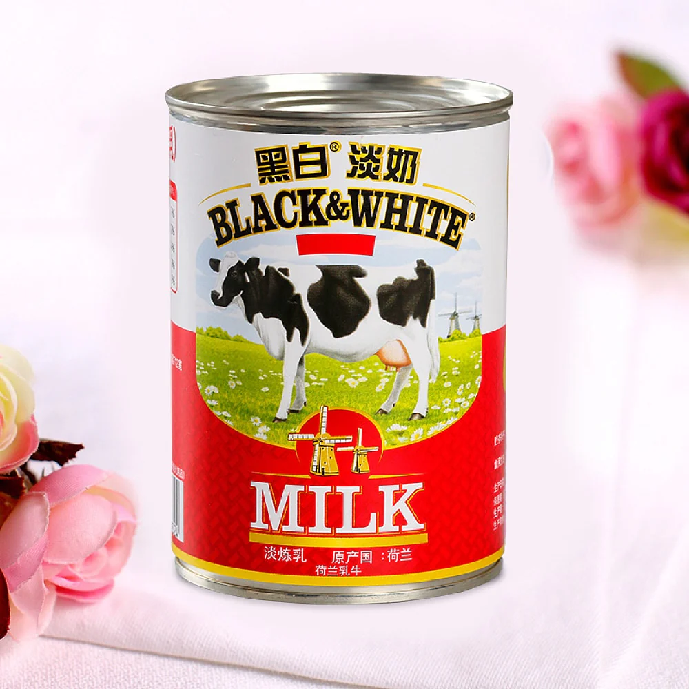 Black & White Evaporated Milk - 385ml - Image 3