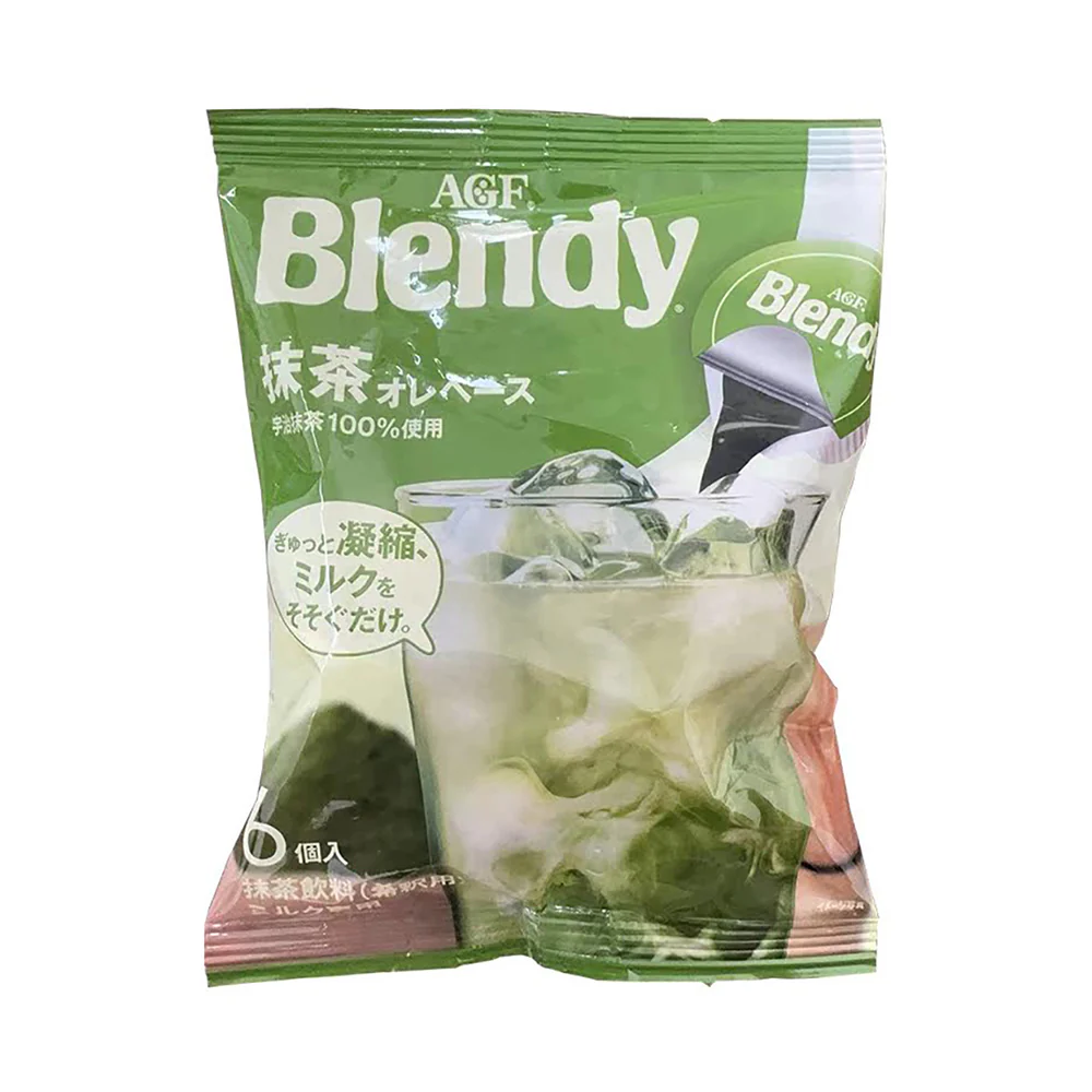 Blendy Matcha Flavor Coffee Liquid Capsules - 6 Pieces, 120g - Image 4