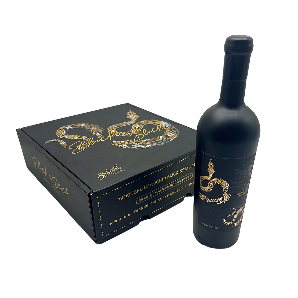 Blickinstal Barossa Valley Black on Black Shiraz 2021 Year of the Snake Limited Edition - 750ml - Image 4