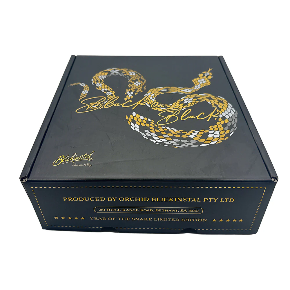 Blickinstal Barossa Valley Black on Black Shiraz 2021 Year of the Snake Limited Edition - 750ml - Image 6
